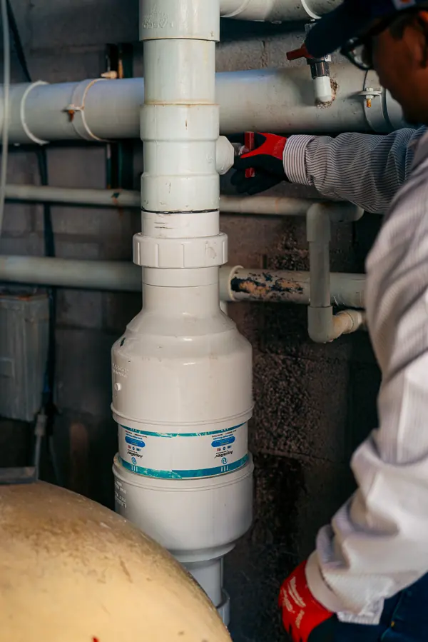 Backflow testing in Las Vegas NV on commercial pool plumbing
